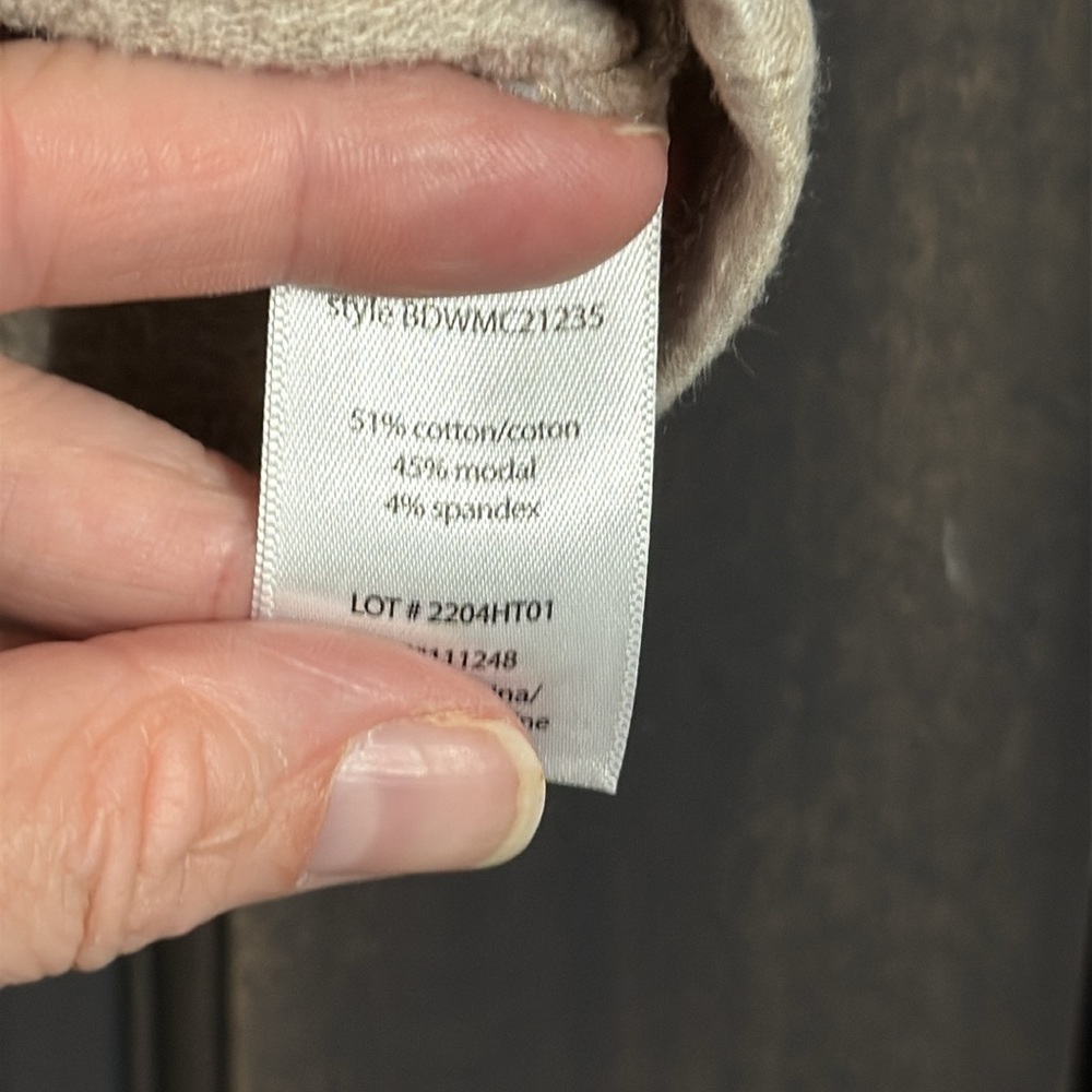 Barefoot dreams Malibu collection heathered brown luxe lounge hoodie Size‎ S - Picture 4 of 8